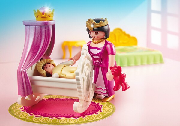 Playmobil Playmobil 5146 Chambre de la reine avec berceau (août 2012) 4008789051462