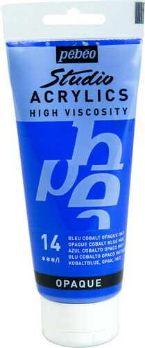 pébéo Acrylique Studio 100ml bleu cobalt 14 3167868310140