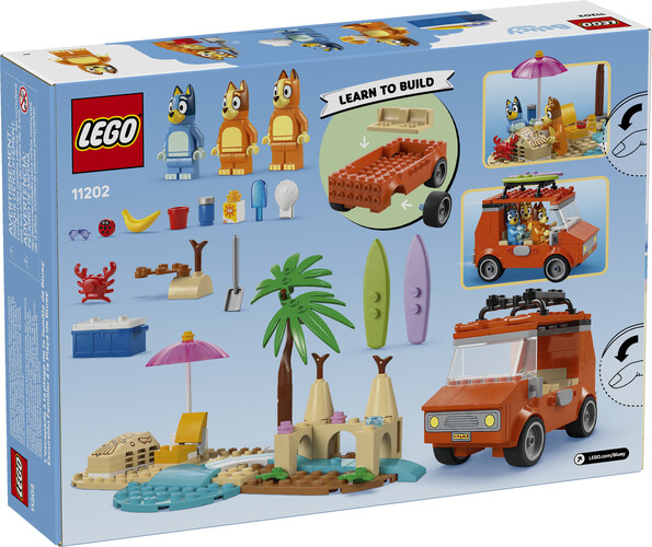 LEGO LEGO 11202 Bluey Les vacances et le voyage en voiture 673419404068