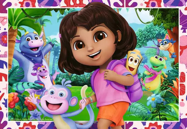 Ravensburger casse-tête Casse-tête 24x2 Dora 4005555041993