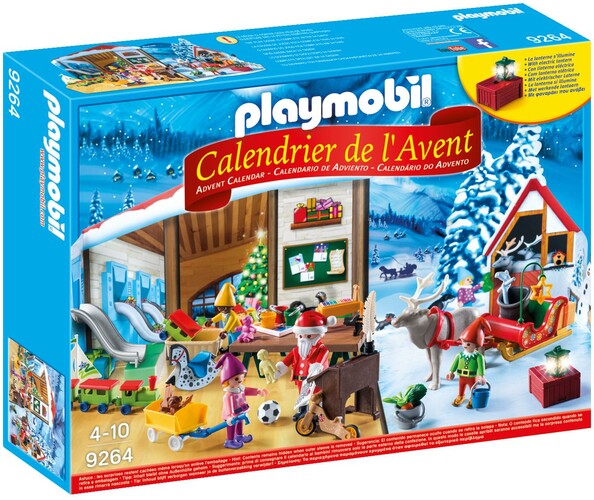 Playmobil Playmobil 9264 Calendrier de l'Avent atelier du Père Noël 4008789092649