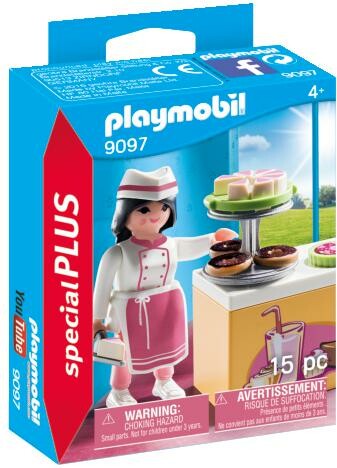 Playmobil Playmobil 9097 Pâtissière avec gâteaux 4008789090973