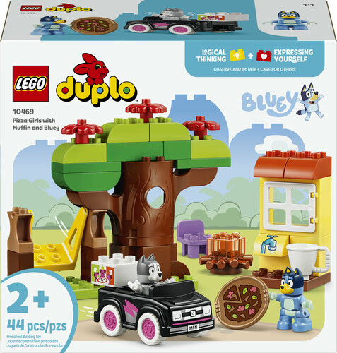 LEGO LEGO 10469 Les livreuses de pizza avec Muffin et Bluey 673419420617