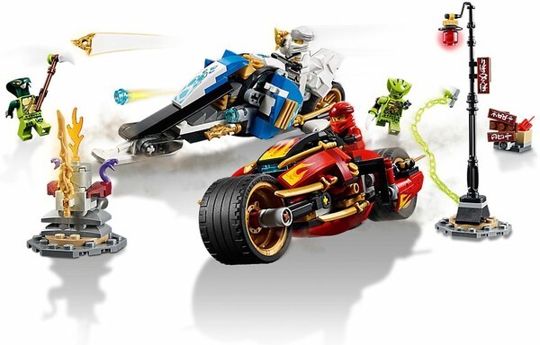 LEGO LEGO 70667 Ninjago La moto de Kai et la motoneige de Zane 673419301725