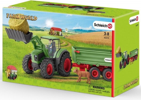Schleich Schleich 42379 Tracteur avec remorque 4059433573731