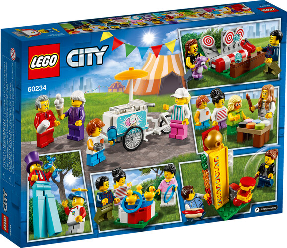 LEGO LEGO 60234 City Ensemble de figurines - Fête foraine 673419304313