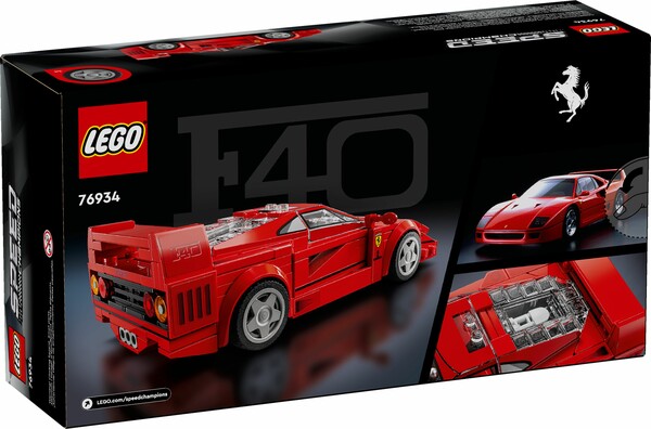 LEGO LEGO 76934 Ferrari F40 Supercar 673419400480