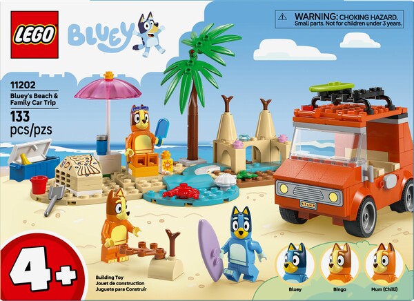 LEGO LEGO 11202 Bluey Les vacances et le voyage en voiture 673419404068