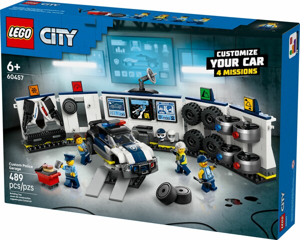 LEGO LEGO 60457 Le garage de personnalisation des voitures de police 673419403580