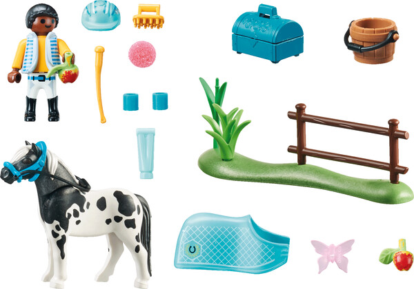 Playmobil Playmobil 70515 Cavalier et poney Lewitzer 4008789705150