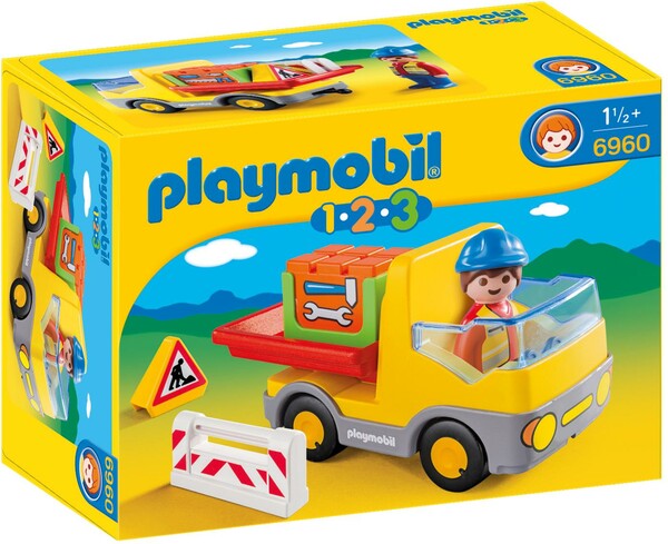 Playmobil Playmobil 6960 1.2.3 Camion benne (mars 2016) 4008789069603