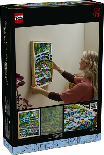 LEGO LEGO 31220 Art Claude Monet – Le bassin aux nymphéas, harmonie verte 673419423885