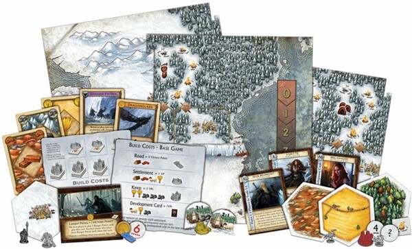 Fantasy Flight Games Catan A Game of Thrones (en) base Brotherhood of the Watch 841333103330