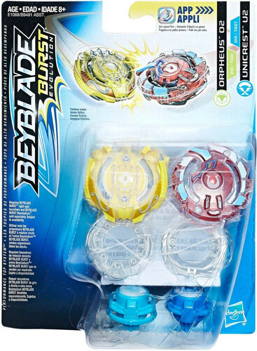 Beyblade Beyblade Burst Evolution duel Orpheus 02/Unicrest U2 630509666256