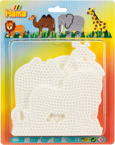 Hama Hama Midi plaque Safari pegboard blister 028178045821