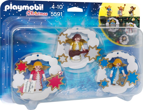 Playmobil Playmobil 5591 Décorations de Noël, 3 anges (sep 2015) 4008789055910