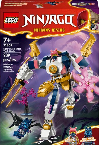 LEGO LEGO 71807 Le robot élémentaire de la technologie de Sora 673419389013