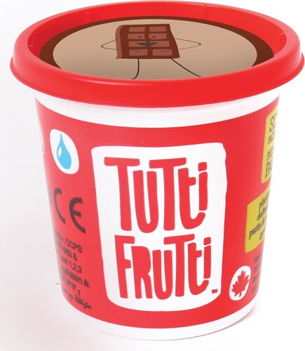 Tutti Frutti Pâte à modeler 100g chocolat (fr/en) 061404128134