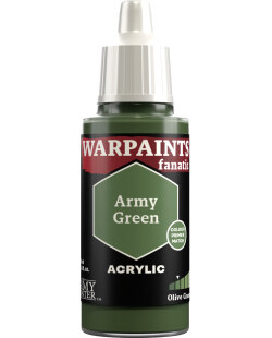 The Army Painter Warpaints fanatic acrylic - army green 5713799306806