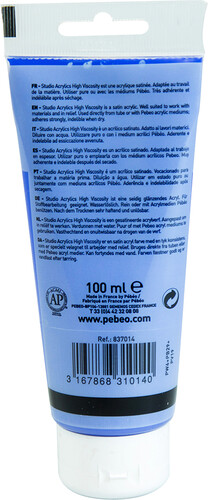 pébéo Acrylique Studio 100ml bleu cobalt 14 3167868310140