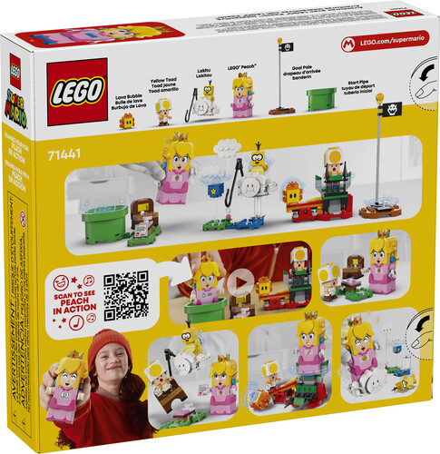 LEGO LEGO 71441 Les Aventures de LEGO® Peach™ interactive 673419392853
