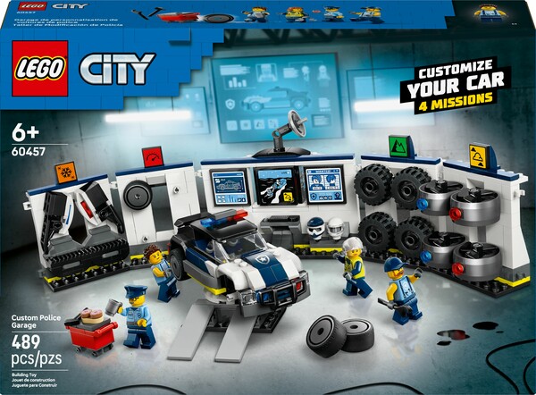 LEGO LEGO 60457 Le garage de personnalisation des voitures de police 673419403580
