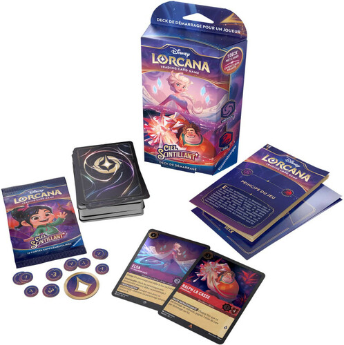 Lorcana Disney lorcana (FR) Ciel Scintillant (Shimmering Skies) - Starter Deck Elsa/Ralph 4050368983886