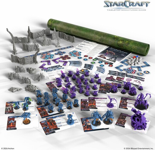 Starcraft Mini - two player starter set founders edition 5901397105987