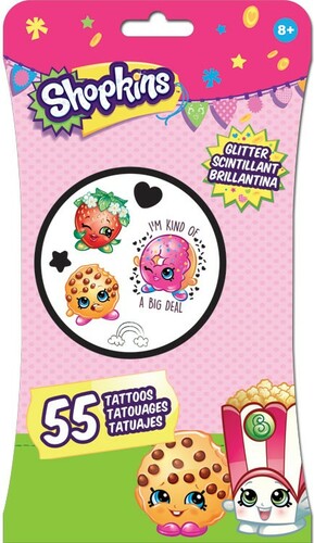 Trends International Glitter Tattoos Shopkins, Bag of 55 (fr/en) 042692051588