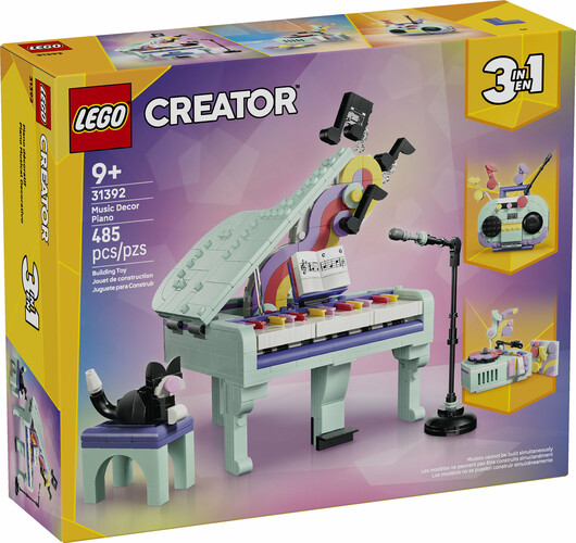 LEGO LEGO 31392 Le piano décoratif avec le chat 673419421645