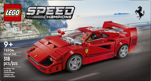 LEGO LEGO 76934 Ferrari F40 Supercar 673419400480