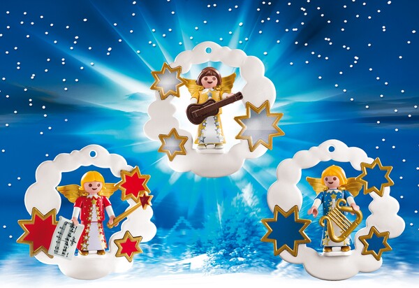 Playmobil Playmobil 5591 Décorations de Noël, 3 anges (sep 2015) 4008789055910