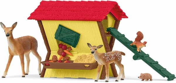 Schleich Schleich 42658 Nourrir les Animaux de la Forêt 4059433709420