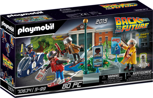 Playmobil Playmobil 70634 Back to the Future - Partie II - Course d'hoverboard (mai 2021) 4008789706348