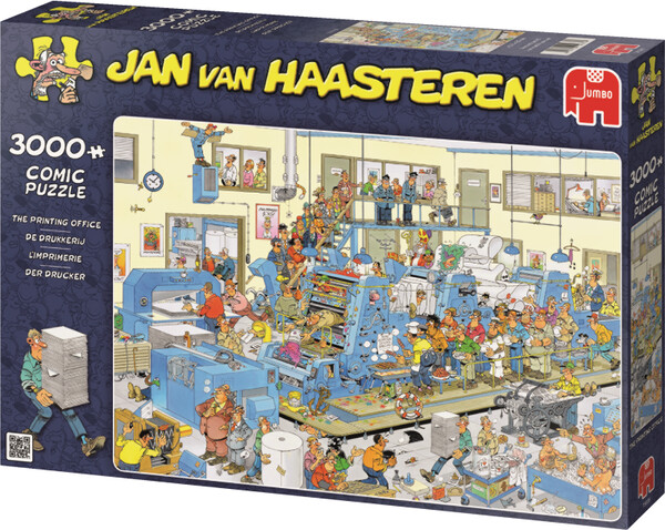 Jumbo Casse-tête 3000 Jan van Haasteren - L'imprimerie 8710126190388