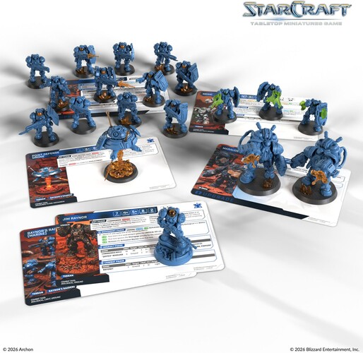 Starcraft Mini - two player starter set founders edition 5901397105987