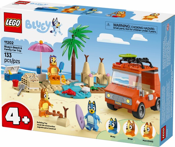 LEGO LEGO 11202 Bluey Les vacances et le voyage en voiture 673419404068