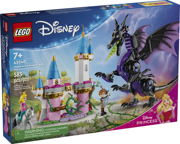 LEGO LEGO 43240 La forme de dragon de Maléfique 673419392167