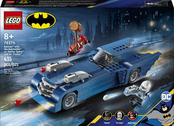 LEGO LEGO 76274 Batman™ avec la Batmobile™ contre Harley Quinn™ et Mr. Freeze™ 673419390835