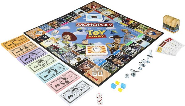 Hasbro Monopoly Histoire de Jouets (fr/en) (Toy Story) 630509798858