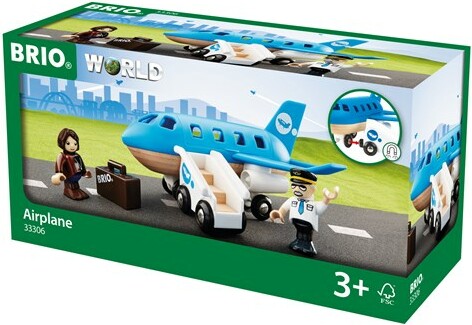 BRIO Brio Train en bois Avion de voyageurs 33306 7312350333060