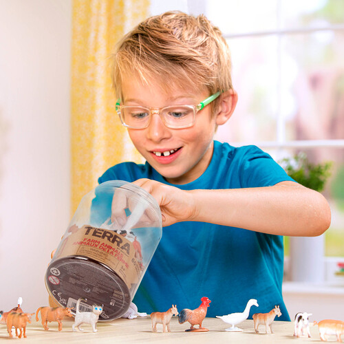 Terra terra - animaux de la ferme en tube 062243280496