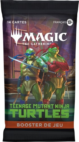 Wizards of the Coast MTG teenage mutant ninja turtles - play booster (unité) 195166308029