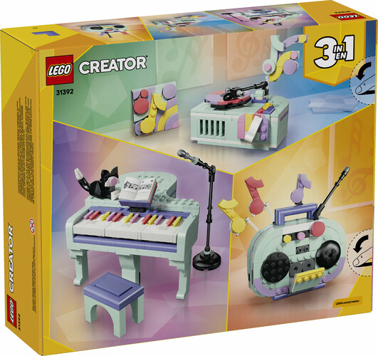 LEGO LEGO 31392 Le piano décoratif avec le chat 673419421645