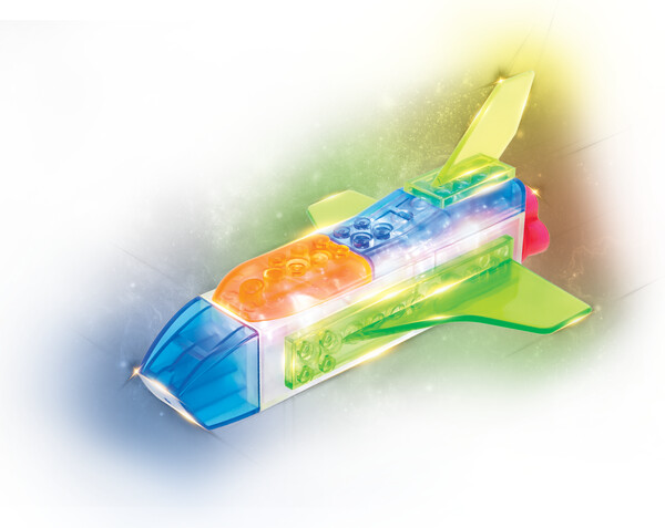 Laser Pegs - briques illuminées Laser Pegs junior espace 3 en 1 (briques illuminées) 810690020307