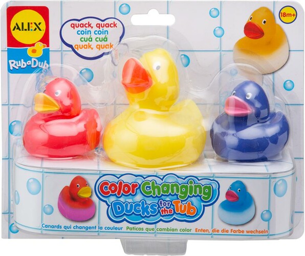 Alex Toys Canards qui changent de couleur pour le bain 731346088703