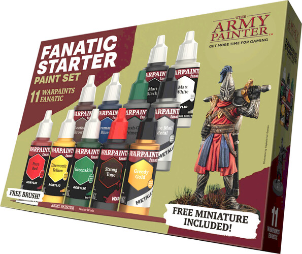 The Army Painter Warpaints fanatic acrylic - ensemble fanatic 5713799806603