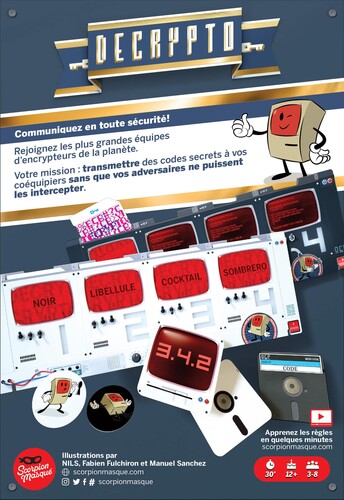 Scorpion Masqué Decrypto édition 5e anniversaire (fr) base 807658001218