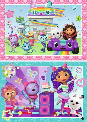 Ravensburger casse-tête Casse-tête 24x2 Gabby's Dollhouse - La fête 4005555041122