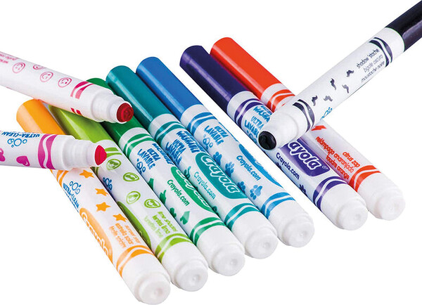 Crayola Marqueurs lavables timbreurs 10 063652816900